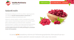 Desktop Screenshot of malina.pl